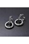 Gothic Stainless & Tarnish-Resistant 316L Steel Earrings with Large Tribal Pattern Accessories - 2