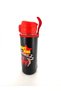 School Water Bottle, School Water Bottle, Glass H2O, Leather Case, Lock System, Trolley, 500ml - 3