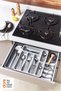 Double Sided Extendable, Adjustable Practical Drawer Cutlery, Ladle - 3