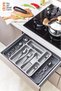 Double Sided Extendable, Adjustable Practical Drawer Cutlery, Ladle - 2