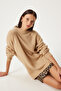 Women's Biscuit Oversize Soft Knitwear Sweater Fn03336 - 3