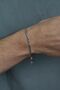 Singapore Bamboo Cube Model Men's Steel Bracelet Imprint Eck05B