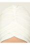 Cross Three-Striped Ready-made Turban - Cream - 5 - - 7