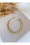 Thin Harpa Model Gold Women's Steel Bracelet