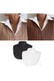 4-Piece Black-white Super Suit Shirt Collar and Shirt Skirt - 3