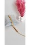 Steel Barley Chain Gold Color Jewellry Model Bracelet - 2