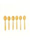 Boxwood 6 Piece Tea Spice Spoon Wooden Spoon - 2