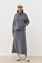 Modal Skirt - Gray