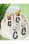 Monalisatoka Women's - 2-piece Silver and Gold Star Buckle Pinteres - 2