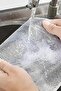 6 Pieces Wire Dish Cloth Anti-Scratch Dish Wire Steel Cloth 20x20 Double Layer - 7