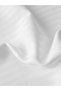 Hotel White Double Striped Cotton Satin Duvet Cover Set - Luxury - 5