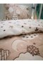 Cotton Baby Brown Crescent and Star Patterned Pillow Sheet Quilt Set 80X130 (with Quilt) - 3
