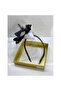 Luxury Mother Daughter Crown with Black and White Flower Brooch - 2