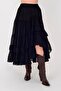 ETHNIC BOHEM RAW WOMEN'S SKIRT