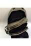 Unisex Black Canvas Fabric Outdoor Backpack with Laptop Compartment 307 - 2
