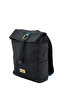 ICON Roll Top 15L Backpack Black, Durable Lightweight Multi Compartment Travel Bag - 2