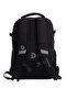 Outdoor 23L Backpack Black for Adventure, Durable Lightweight Water Resistant - 4