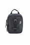 SHIELD RPET Polyester Utility Bag Black, Zipper Compartment Casual Shoulder Bag