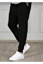 Winter Black 2 Thread - Thick Oversize Jogger Pajamas, Oversize Sweatpants - 2
