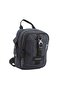 SHIELD RPET Polyester Utility Bag Black, Zipper Compartment Casual Shoulder Bag - 6