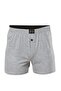 6 Pieces of Large Size Towel-Waist Front Buttoned Boxers, 100% Cotton
