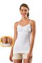Women's Thin Strap Athlete Corset Gathering Knitted Seamless Silky Firming Body Shaper
