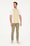 U.s. Polo Men's Sports Polo Neck T-shirt - Regular Fit G081gl011.000. 1826908 Gardez 019 Ecru - 4