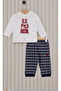 Baby Boy, Licensed, Uspa, Navy Blue, 3-Piece Set (2024-2025 Fall-Winter Collection) - 3