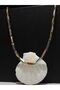 Yellow Gray Striped Anti-Tarnish Steel Chain - 4