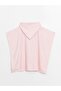 Lcw Accessories - Pink Hooded Girl's Beach Towel - 2