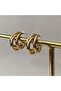 3 Row Steel Earrings - 2