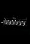 5-Piece Kitchen Bathroom Bedroom Closet Organizer Sturdy Self Adhesive Wall Hanger - 2