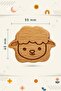 Lamb Pattern (2 Pcs) Baby Kids Room Wooden Furniture Cabinet Drawer Handle - 4