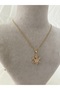 Stainless Steel Snowflake Necklace Body Movable Zircon Stone
