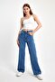 One-Shoulder Buckle Lace- Buckled Cropped