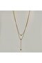 Steel Dangle Ball Detailed Necklace - 2