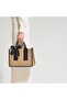 Women's Bag Pure Midi Straw Hand and Shoulder Bag - 5