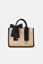 Women's Bag Pure Midi Straw Hand and Shoulder Bag