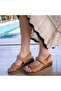 Orthopedic Leather Women's Sandals 11354