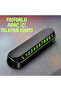 Car Parking Number Sign, In-Car Dashboard, Pop-Up Neon Phone Number, Phosphorescent