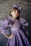 Special Design Girls' Vintage Tiara Accessorized Evening Dress - 4