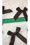 Brown Satin Bow Number 20 - 2