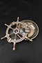 T.M. 1St Class Antique Copper Metal Cast Zamak Rudder Ashtray 320 Gr Hotel, Cafe, Restaurant - 3