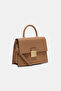 Women's Bag Queen Maxi Size Camel Lockable Women's Handbag - 2