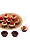 Mini Size Truff Chocolate Cake Brownie Mold 35x20 mm Approximately 100 Pieces - 3
