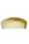 Natural Ram's Horn Comb, Mini Pocket Size, Genuine Bone Comb