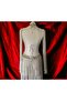 Black silver detailed long macrame dress, beach dress - 3