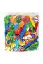 Rubberized Balloons 100 Pieces with String Bouncing Atom Balloon Punch Balloon Large Size Colorful Balloon 100 Pieces