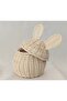 Rattan Bamboo Multi-Purpose Basket with Rabbit Ears - 3