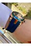 Navy Blue Color Silicone Band 3Atm Water Resistant Men Wrist Watch - 2